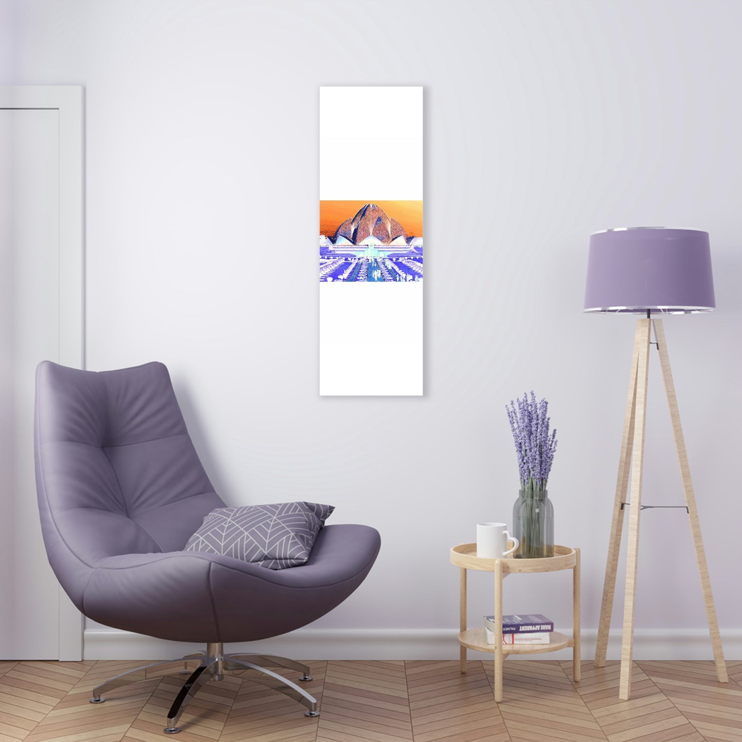 Acrylic Prints ... 'Bahai'i House-Of-Worship' ... "Lotus Temple: Delhi, India, 2008" ... Original Works ...