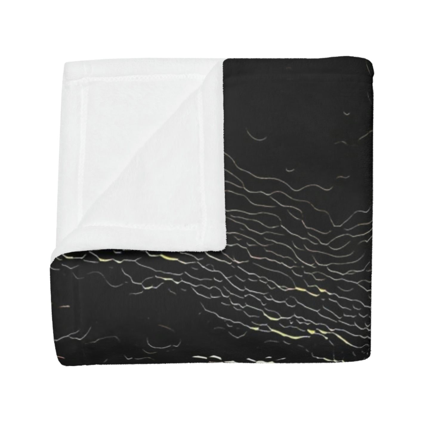Plush Fleece Blanket ...  "Snow Vehicle In Snow Storm At-Rest" ... Circa 12Mar23 ... Central Idaho ... 18-Hours Rendering Time: Original Works ...