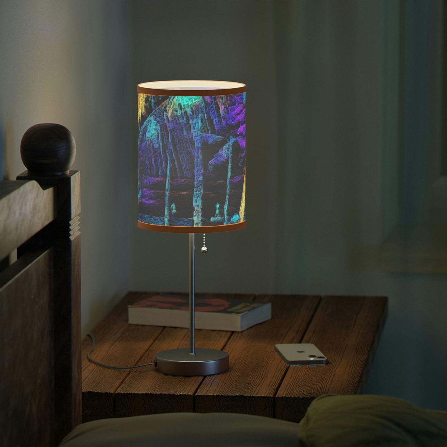 Lamp on a Stand, US|CA plug ... "The Royal Hawai'ian: Waikiki Beach_Beach" ... Honolulu, HI ... Ocotber 2014 (Halloween) ... Original Works ...