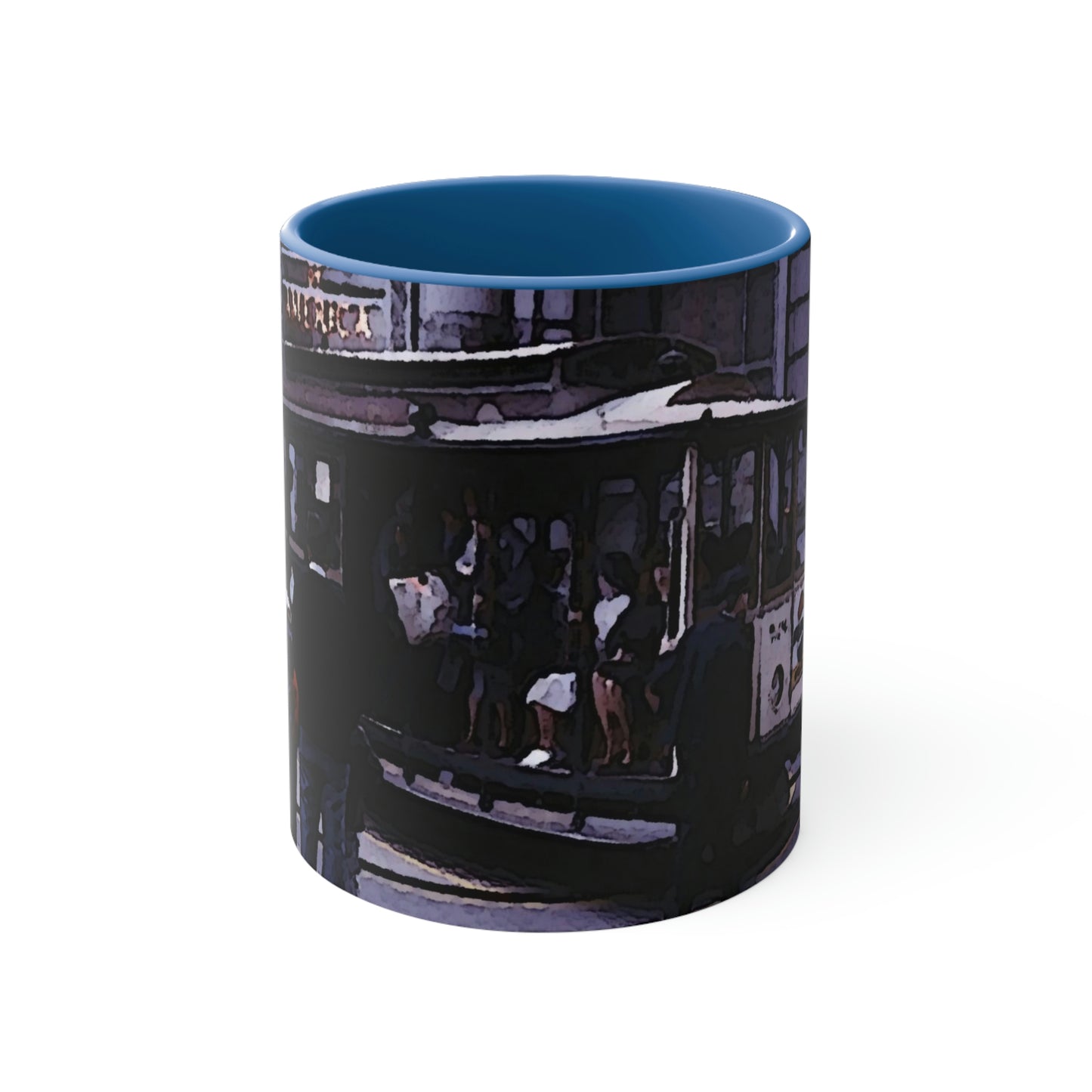 Accent Coffee Mug, 11oz ... San Francisco ... 'Rice-A-Roni-A-San Francisco Treat' ... "A Cable Car Classic" ... Family Archives: 1973 ... Original Works ...