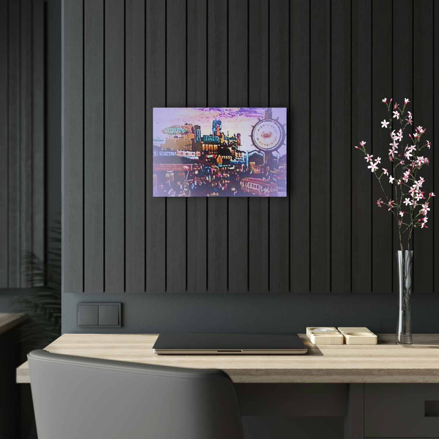 Acrylic Prints ... "No.9 Fishermen's Grotto - Fishermen's Wharf, SF, California" ... Family Archives: 1970's ... Original Works ...