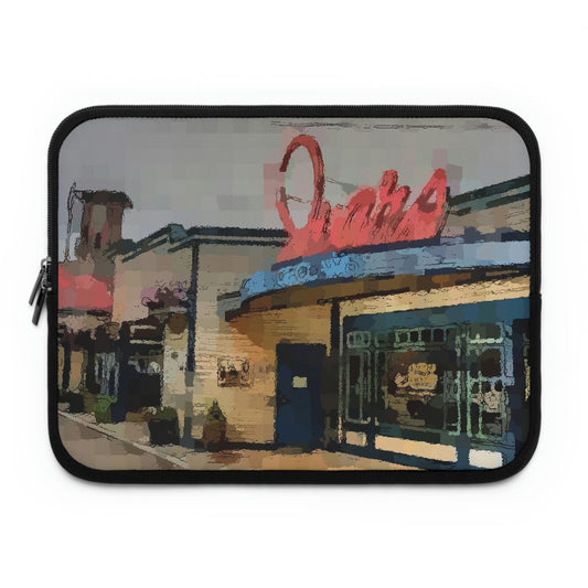 Laptop Sleeve ...  In-A-Hurry & Stressed? ... Remember: Keep "Clam" ... Clam_Happy ...  'Ivars: Seattle Waterfront' ... Personal Archives ... Original Works ...