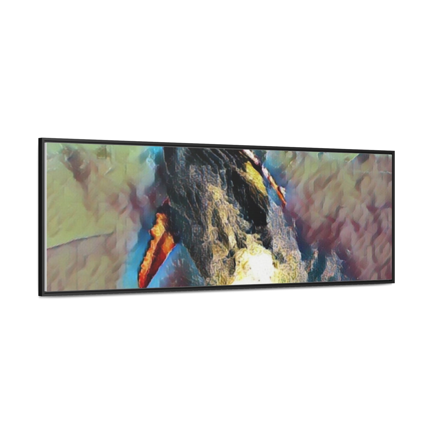 Gallery Canvas Wraps, Horizontal Frame ... An Extraordinary Humpback Breach ... 'With Explosive Energy' ... Family Archives (KPH) ... Circa: 21st Century. Maui, HI ... Original Works ...