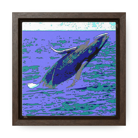 Gallery Canvas Wraps, Square Frame ... Baby Humpback Breaching ... Maui, HI: April 2022 ... "Family Archives: KPH" ... Original Works ...