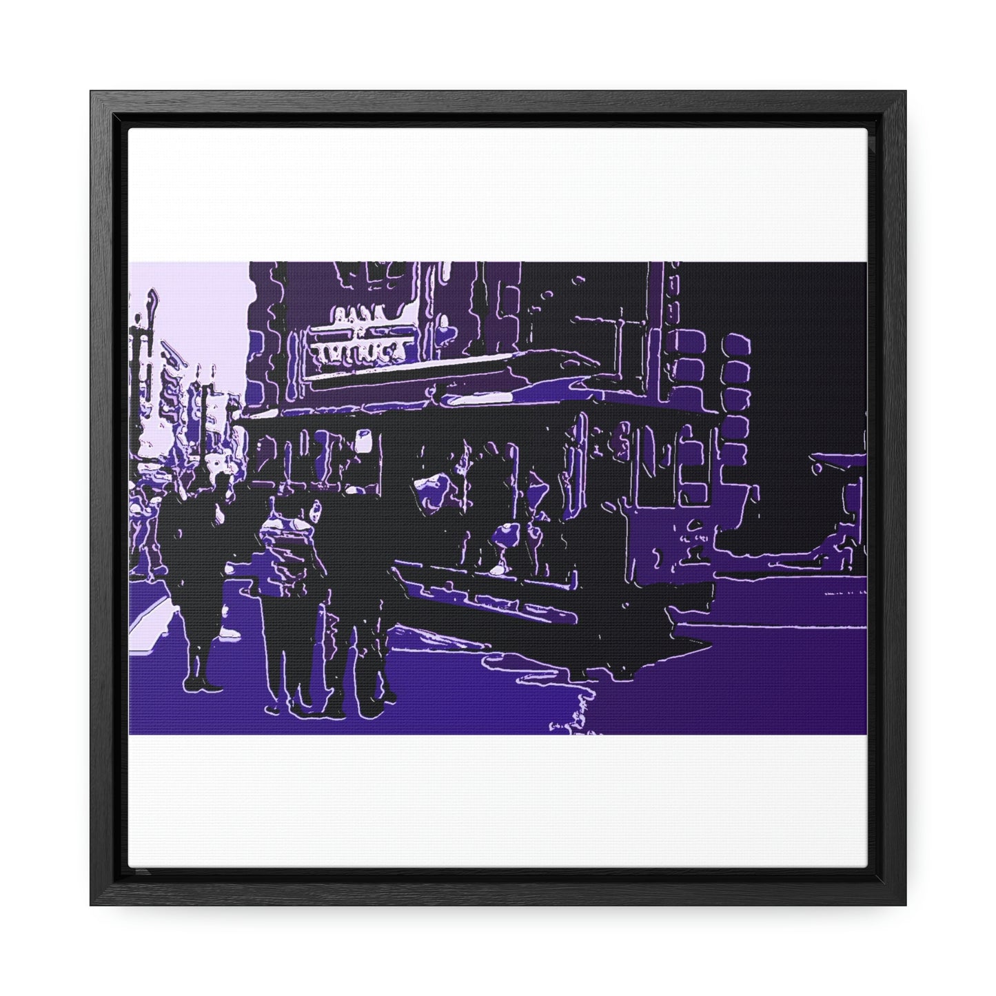 Gallery Canvas Wraps, Square Frame ... San Francisco ... 'Rice-A-Roni-A-San Francisco Treat' ... "A Cable Car Classic" ... Family Archives: 1973 ... Original Works ...