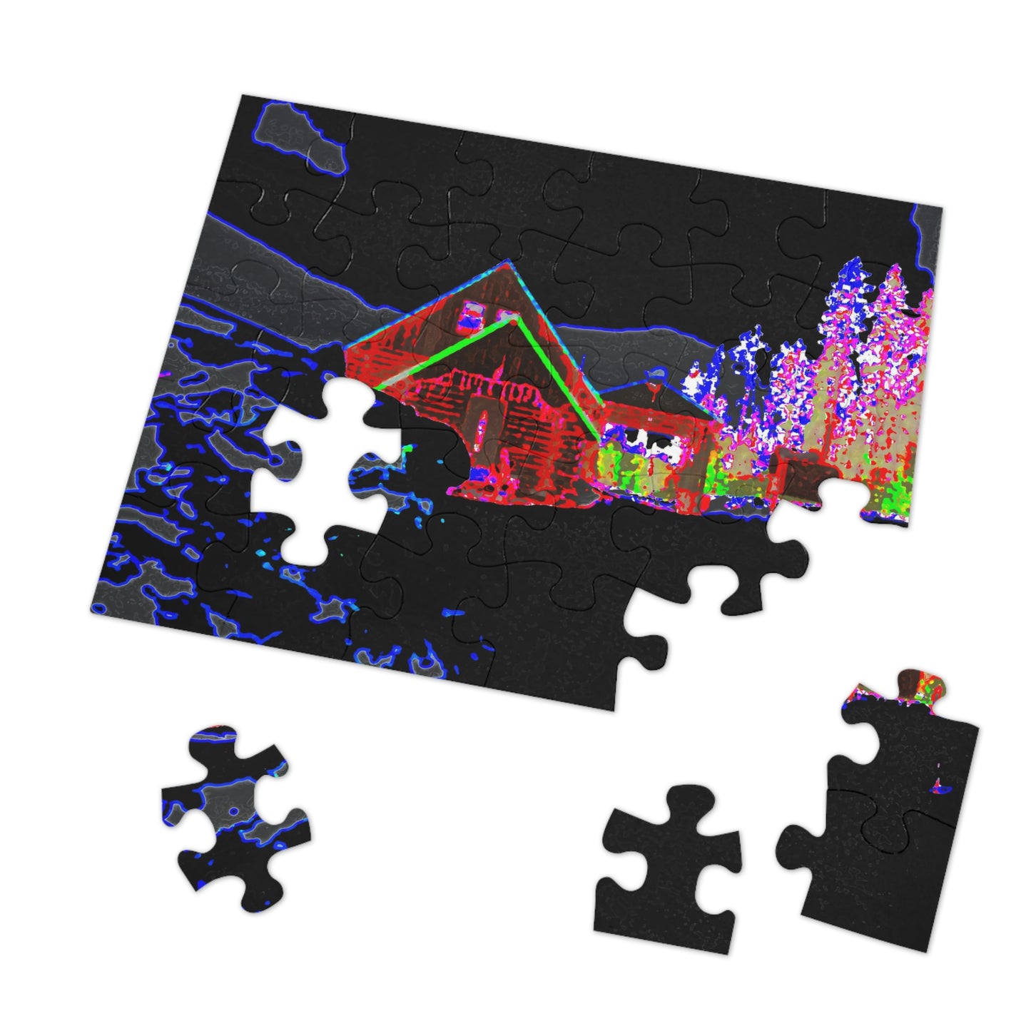 Jigsaw Puzzle (30, 110, 252, 500,1000-Piece) ... Piece-By-Piece ... "Count The Hours & Enjoy The Colors..!" ... Original Works: Phots' Photo: Les Objets D'Art ...