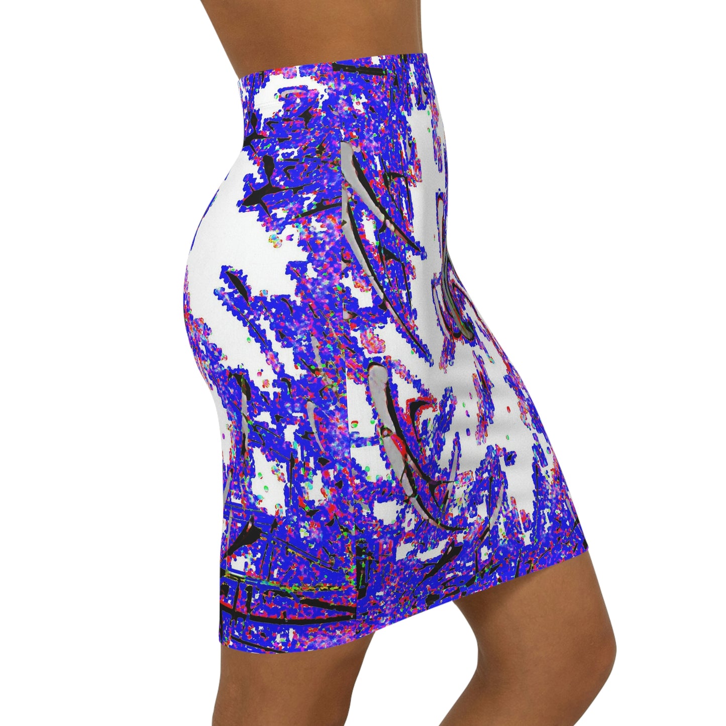 Women's Mini Skirt ... "Waning Moon" ... Central Idaho ... October 2022 ... Rendering Time: 22 Hours ... Original Works ...