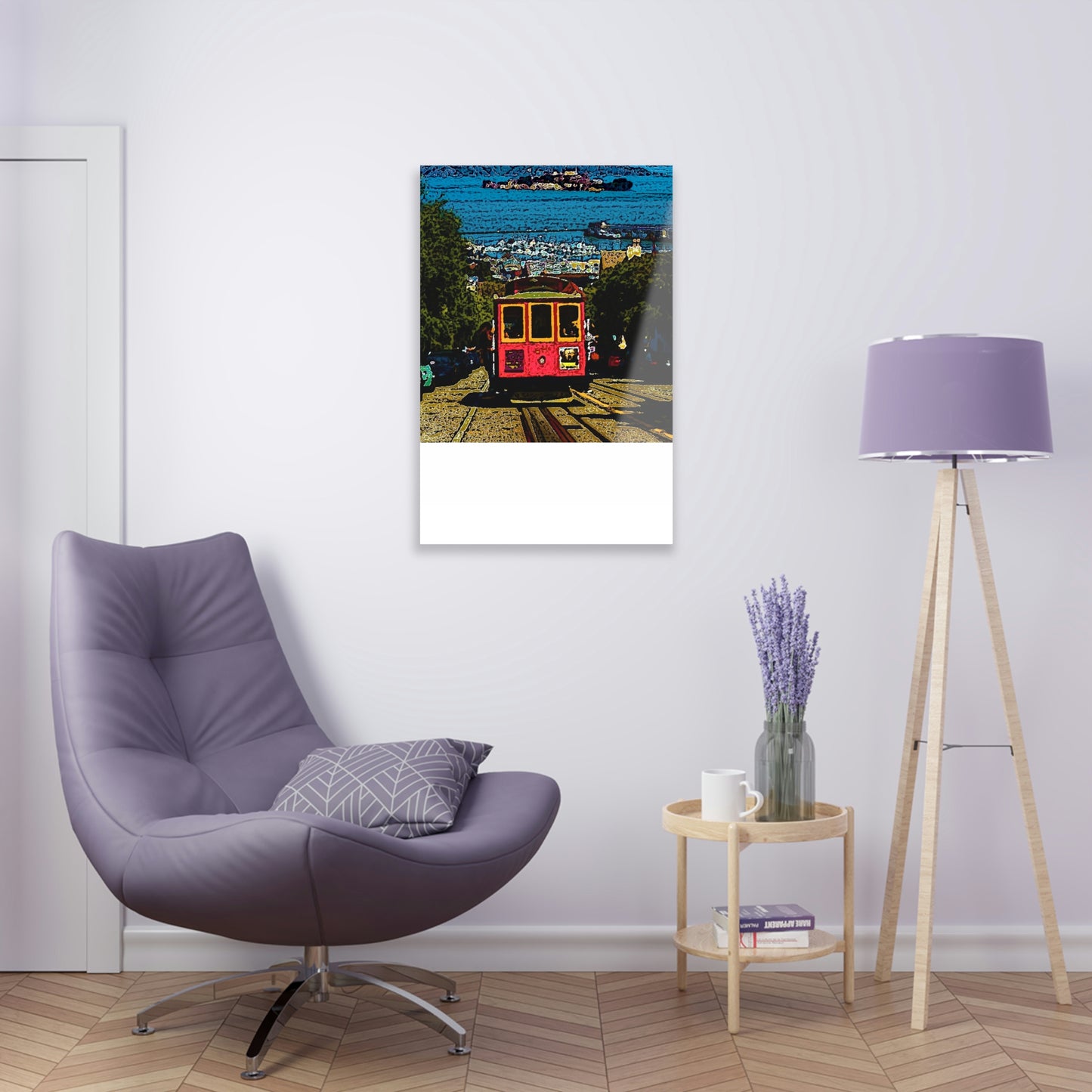 Acrylic Prints ... San Francisco ... 'A Rice-A-Roni-Treat' ... "A Cable Car Classic" ... Family Archives: 1973 ... Original Works ...