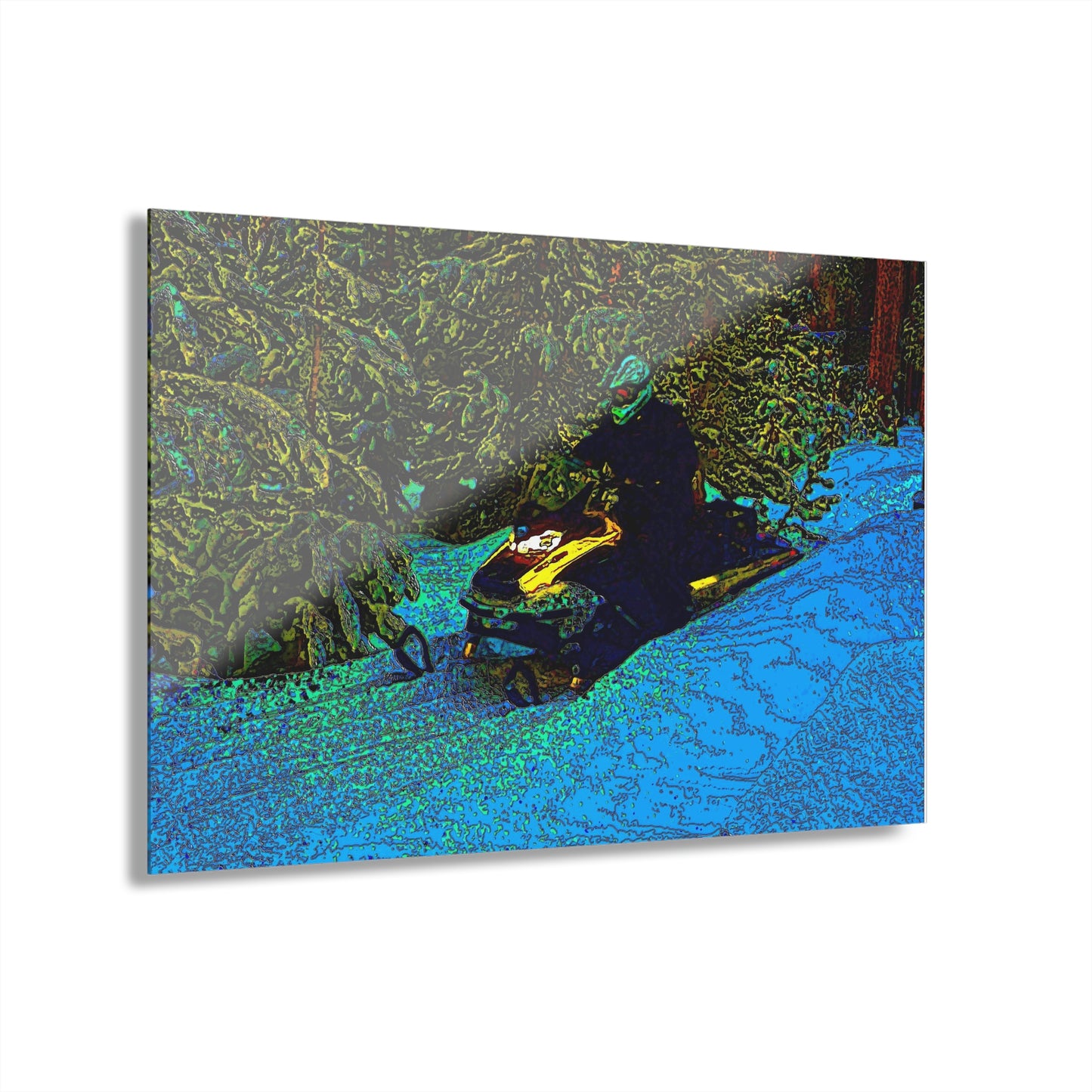 Acrylic Prints (French Cleat Hanging) ... Yep ... "Another Day ... Riding Through The Wilderness ... " ... February 2023 ... Original Works ...