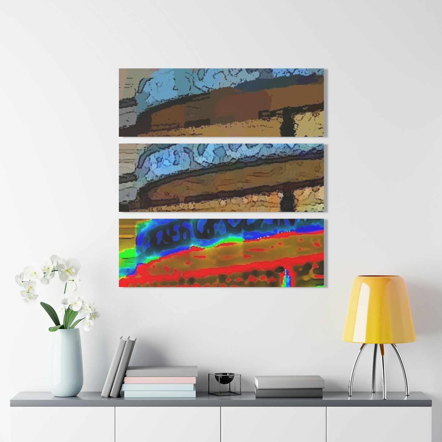 Acrylic Prints (Triptych) ...  In-A-Hurry & Stressed? ... Remember: Keep "Clam" ... Clam_Happy ...  'Ivars: Seattle Waterfront' ... Personal Archives ... Original Works ...