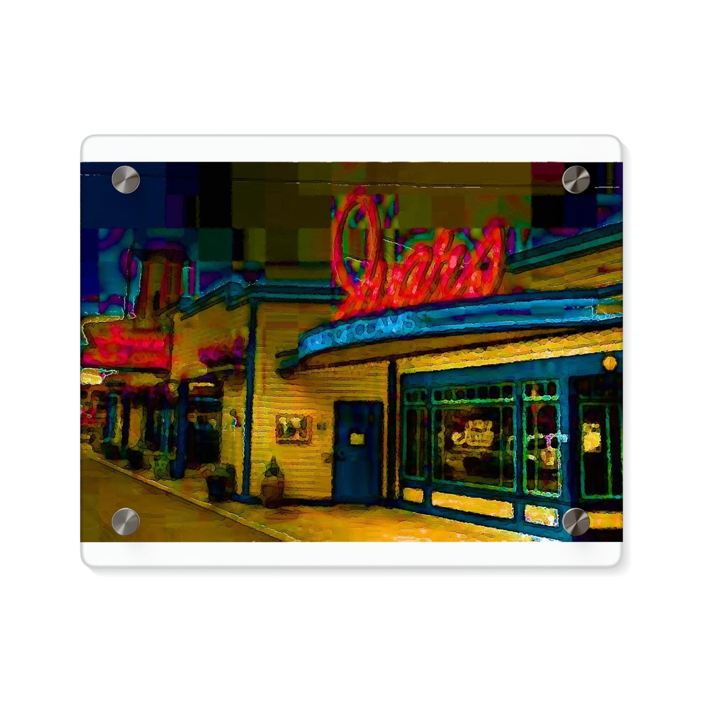 Acrylic Wall Art Panels ...  In-A-Hurry & Stressed? ... Remember: Keep "Clam" ... Clam_Happy ...  'Ivars: Seattle Waterfront' ... Personal Archives ... Original Works ...