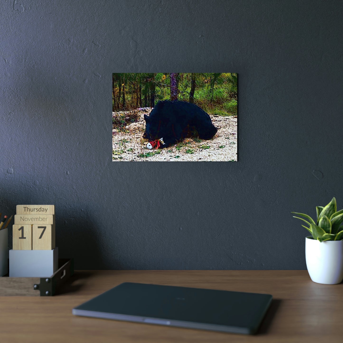 Aluminum Composite Panels ... A Local 'Yogi_2' ... RCY: "Rhett Creek Yogi: 500#'s Of Hungry Black Bear" ... 28-29Sep23 ... Original Works ... Client Project-Folio ...