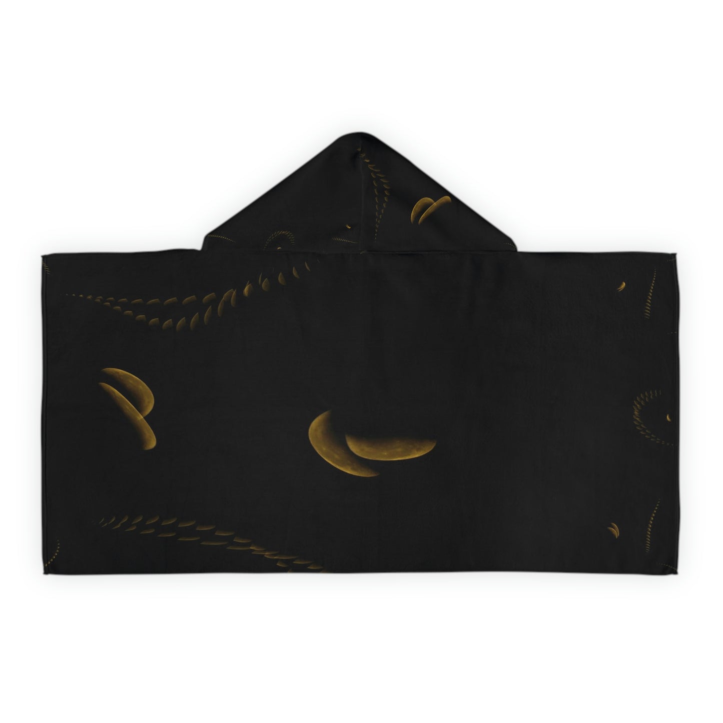 Youth Hooded Towel ... Regardez-La-Lune ... "One Shot: Moon Only: Processed 16 Hours ..." ...