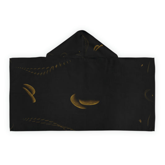 Youth Hooded Towel ... Regardez-La-Lune ... "One Shot: Moon Only: Processed 16 Hours ..." ...