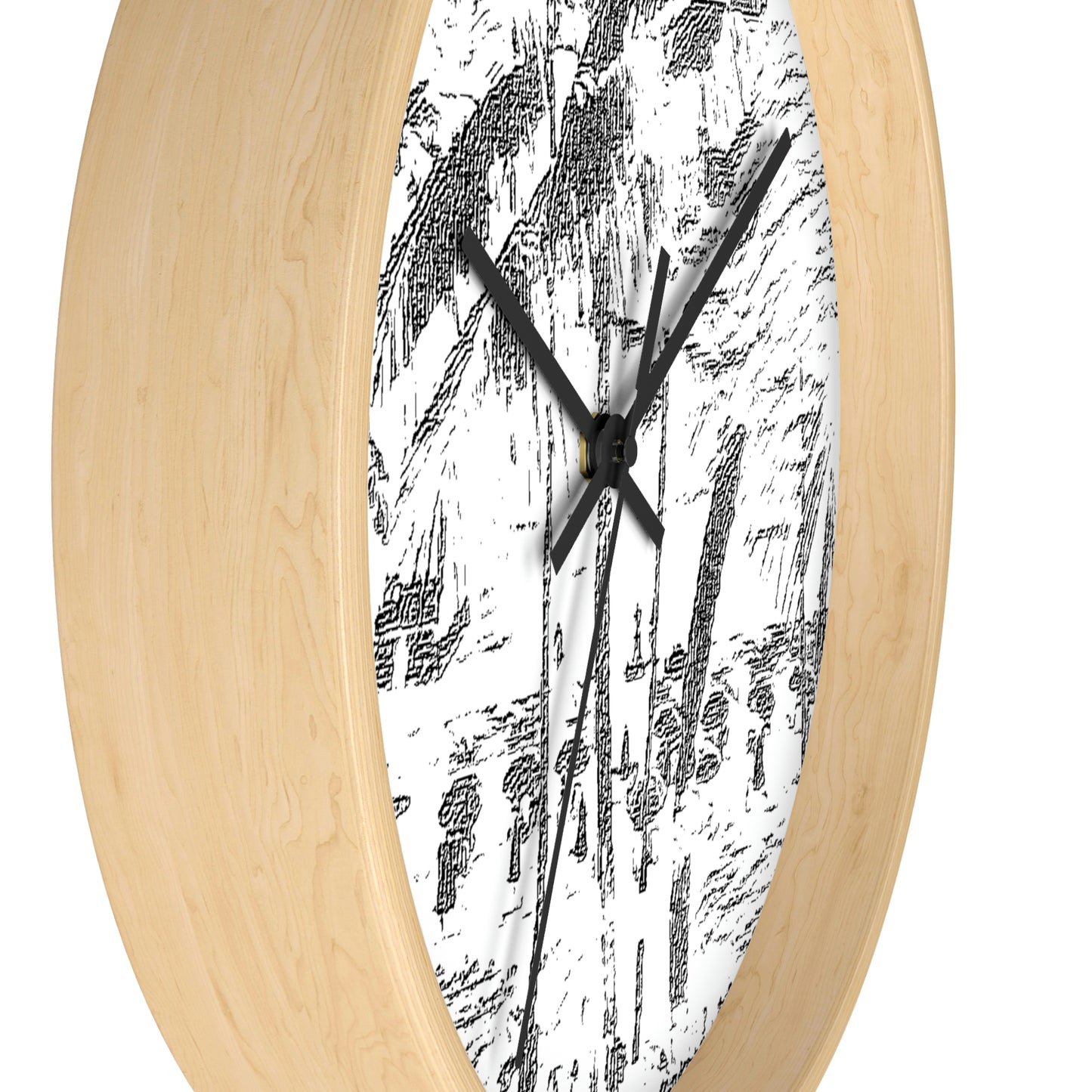 Wall Clock ... "The Royal Hawai'ian: Waikiki Beach_Beach" ... Honolulu, HI ... Ocotber 2014 (Halloween) ... Original Works ...