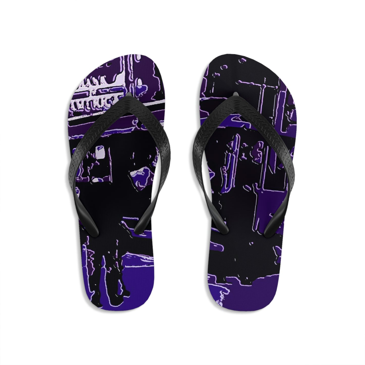 Unisex Flip-Flops ... San Francisco ... 'Rice-A-Roni-A-San Francisco Treat' ... "A Cable Car Classic" ... Family Archives: 1973 ... Original Works ...