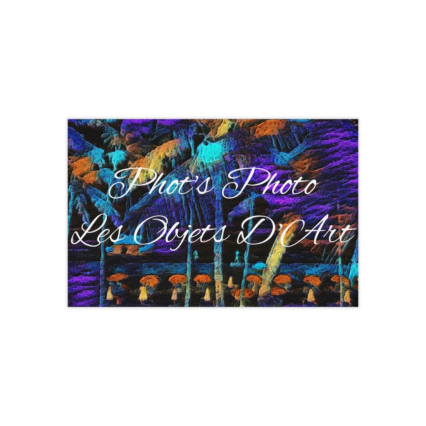 Business Cards, 100pcs ... "Royal_Hawai'ian Beach ... Waikiki, Oahu, HI" ... Circa October 2014 ... Original Works ...