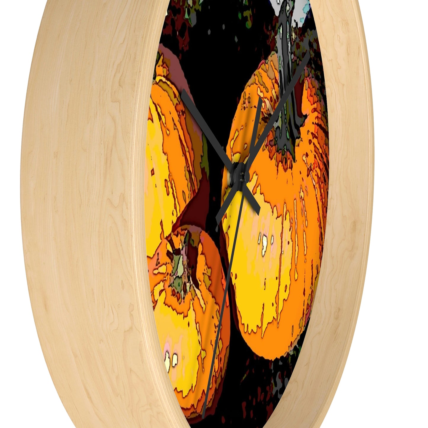 Wall clock ... "A Pumpkin Patch 'To-Keep-Track-Of'." ...