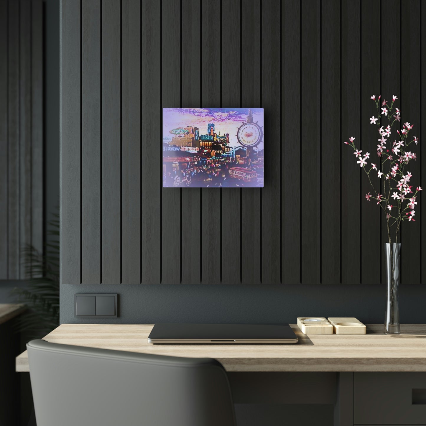Acrylic Prints ... "No.9 Fishermen's Grotto - Fishermen's Wharf, SF, California" ... Family Archives: 1970's ... Original Works ...