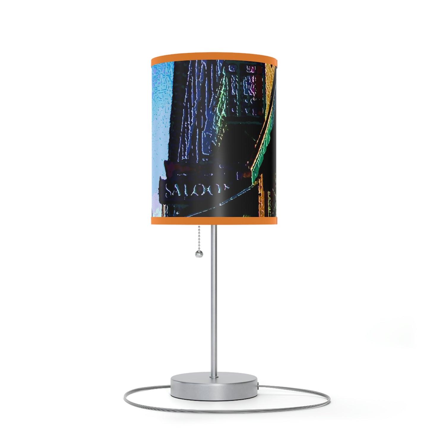Lamp on a Stand, US|CA plug ...  Pioneer Square & Smith Tower ... 'That World Famous View' ... Colleague Supplied Photo ... Original Works ...