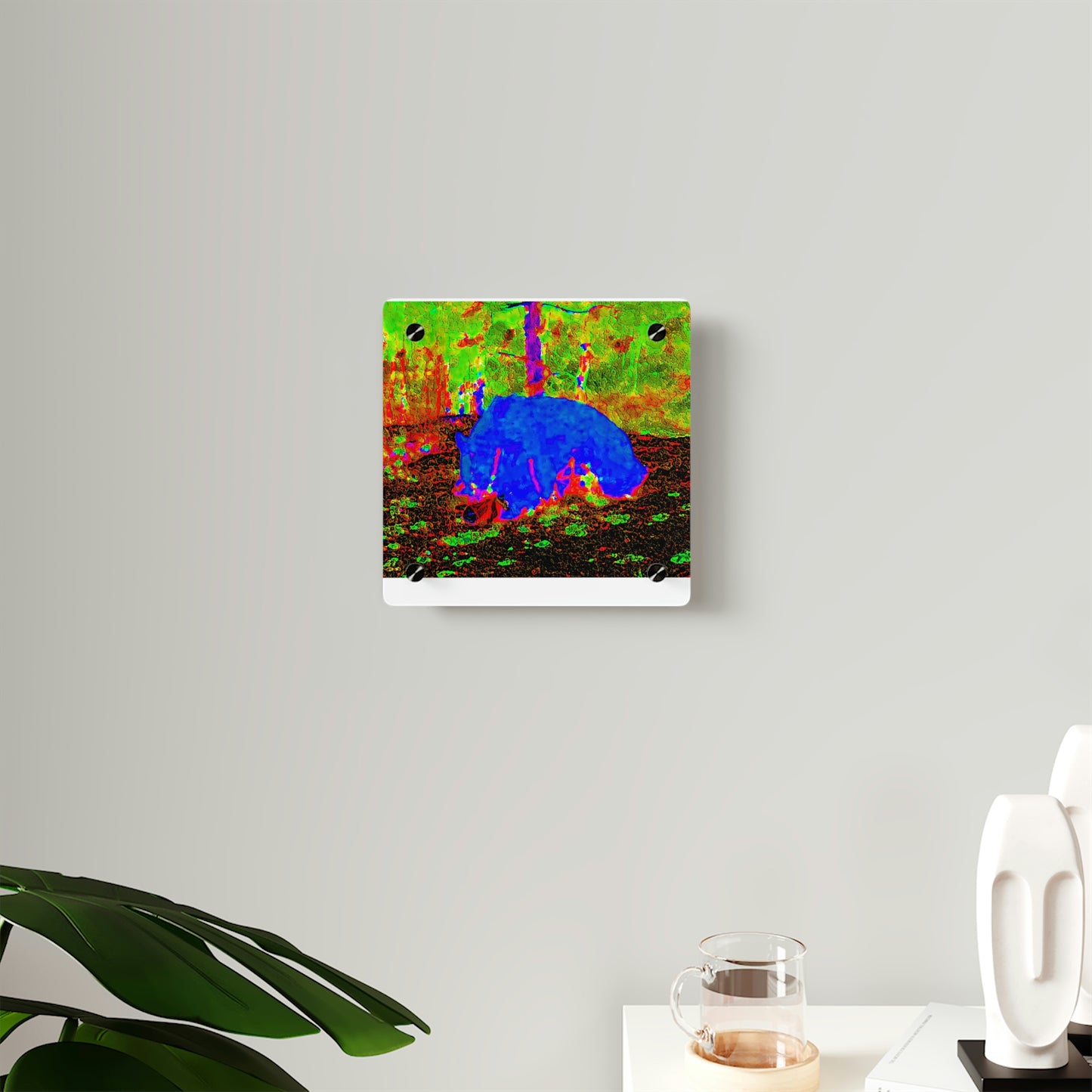 Acrylic Wall Art Panels ... RCY: "Rhett Creek Yogi ... '500 Lbs Of Autumn Season Hunger' ..."  ... September 2022 ... Central Idaho ... Original Works ...