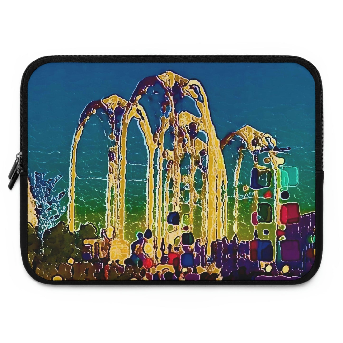 Laptop Sleeve ... "Arches 'Like-No-Other' ... " Seattle World's Fair: 1962. A Family Original ...