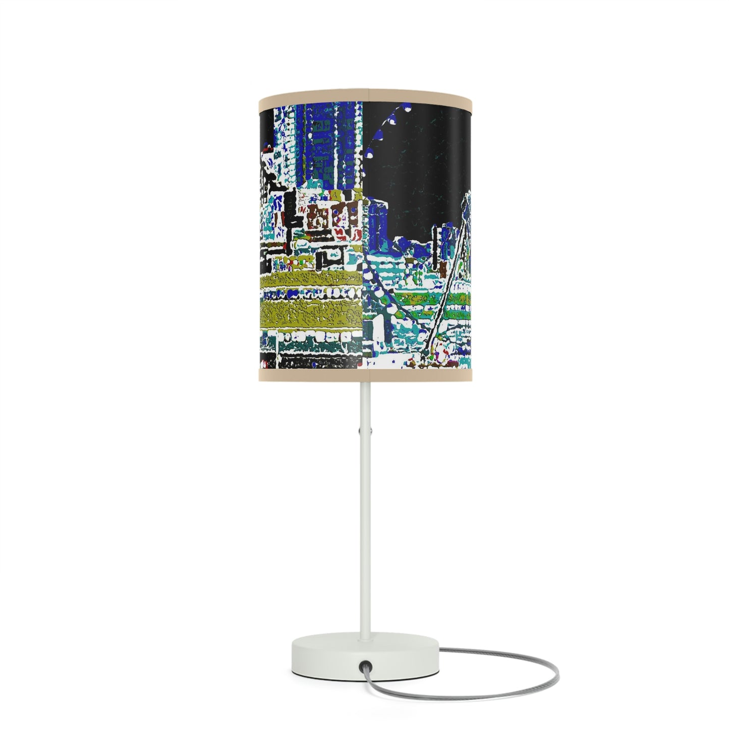 Lamp on a Stand, US|CA plug ... That Classic Wheel ... 'Seattle's Wheel' ... & Old Classic Waterside Vendors ...  'Family Archives' ... Original Works ...