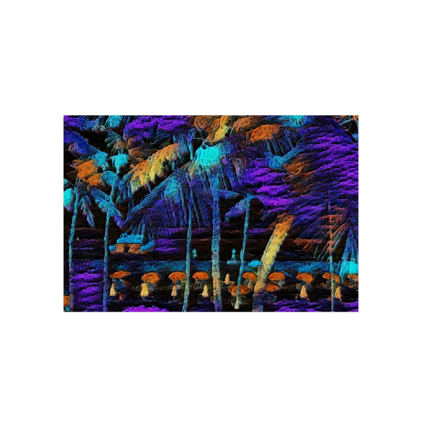 Aluminum Composite Panels ... "The Royal Hawai'ian: Waikiki Beach_Beach" ... Honolulu, HI ... Ocotber 2014 (Halloween) ... Original Works ...