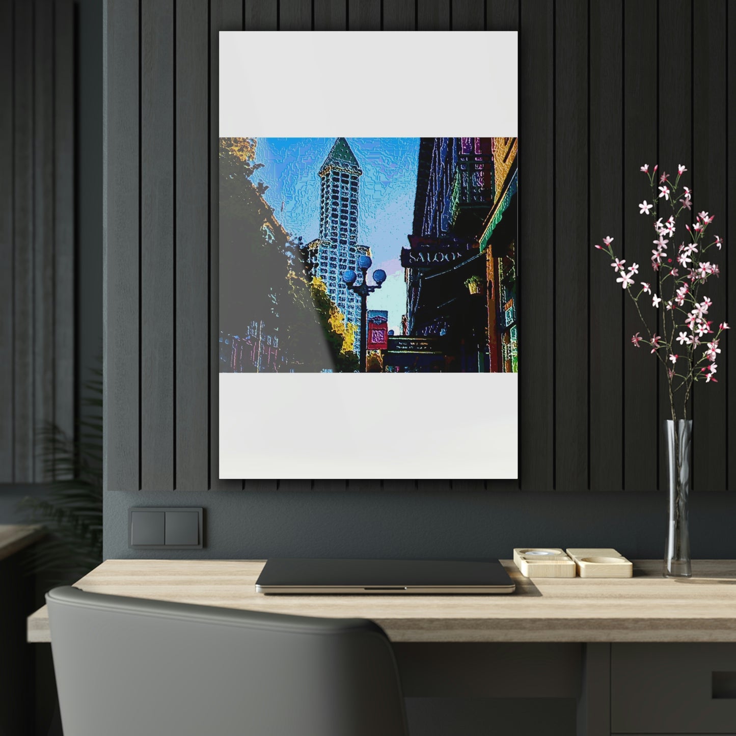 Acrylic Prints ... Pioneer Square & Smith Tower ... 'That World Famous View' ... Colleague Supplied Photo ... Original Works ...