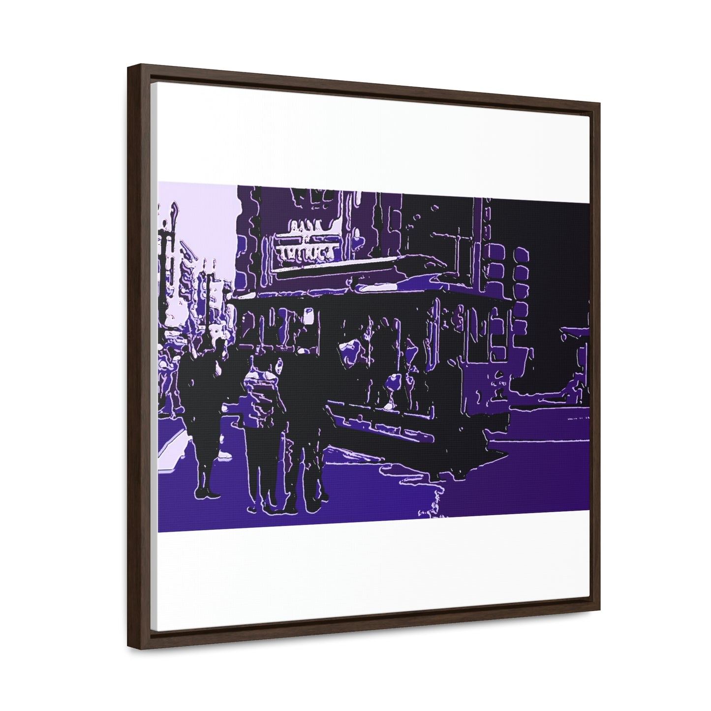 Gallery Canvas Wraps, Square Frame ... San Francisco ... 'Rice-A-Roni-A-San Francisco Treat' ... "A Cable Car Classic" ... Family Archives: 1973 ... Original Works ...