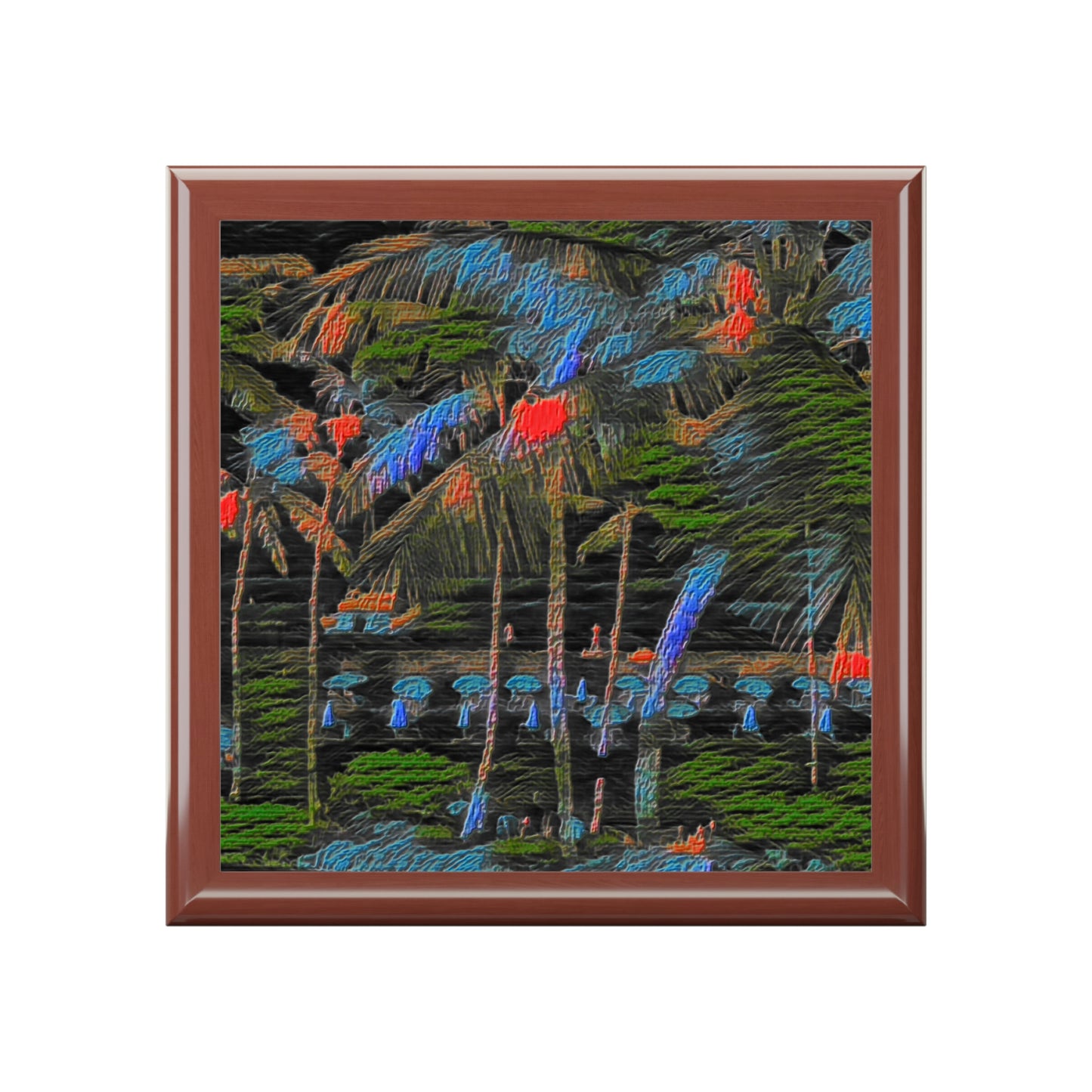 Jewelry Box ... "The Royal Hawai'ian: Waikiki Beach_Beach" ... Honolulu, HI ... Ocotber 2014 (Halloween) ... Original Works ...