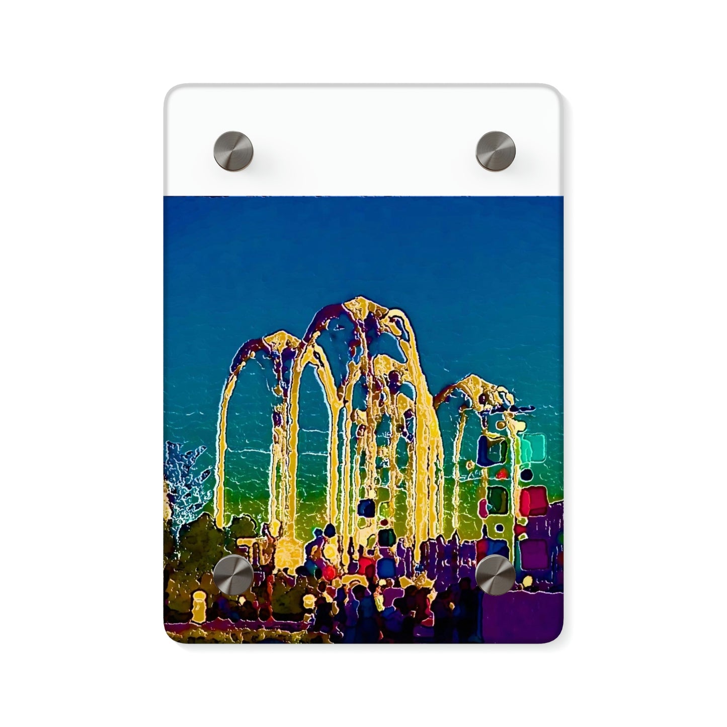 Acrylic Wall Art Panels ... "Arches 'Like-No-Other' ... " Seattle World's Fair: 1962. A Family Original ...