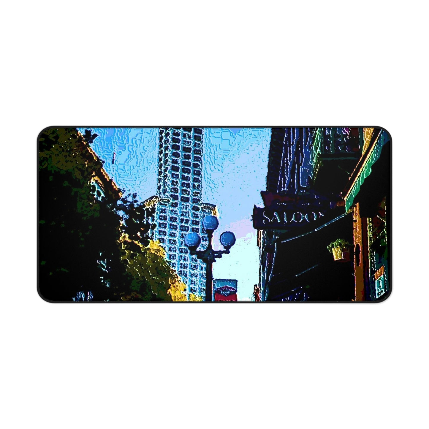 Desk Mat ...  Pioneer Square & Smith Tower ... 'That World Famous View' ... Colleague Supplied Photo ... Original Works ...