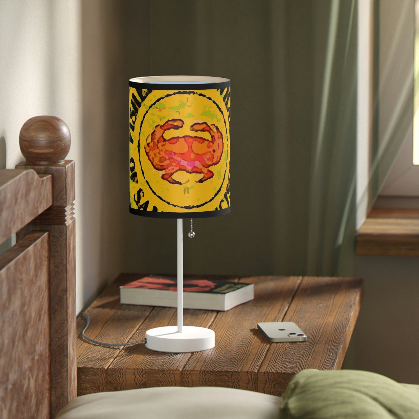 Lamp on a Stand, US|CA plug ... "No.9 Fishermen's Grotto - Fishermen's Wharf, SF, California" ... Family Archives: 1970's ... Original Works ...