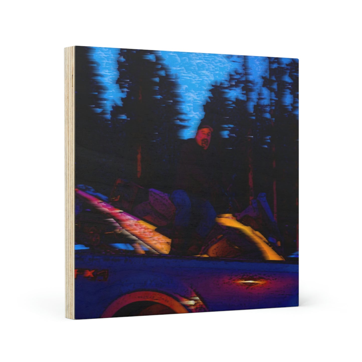 Wood Canvas ... Two Modes Of Winter Transportation ... "Which One To Drive Next?" ... Choices-Choices-Choices ... Circa 4Jan23 ... Original Works ...