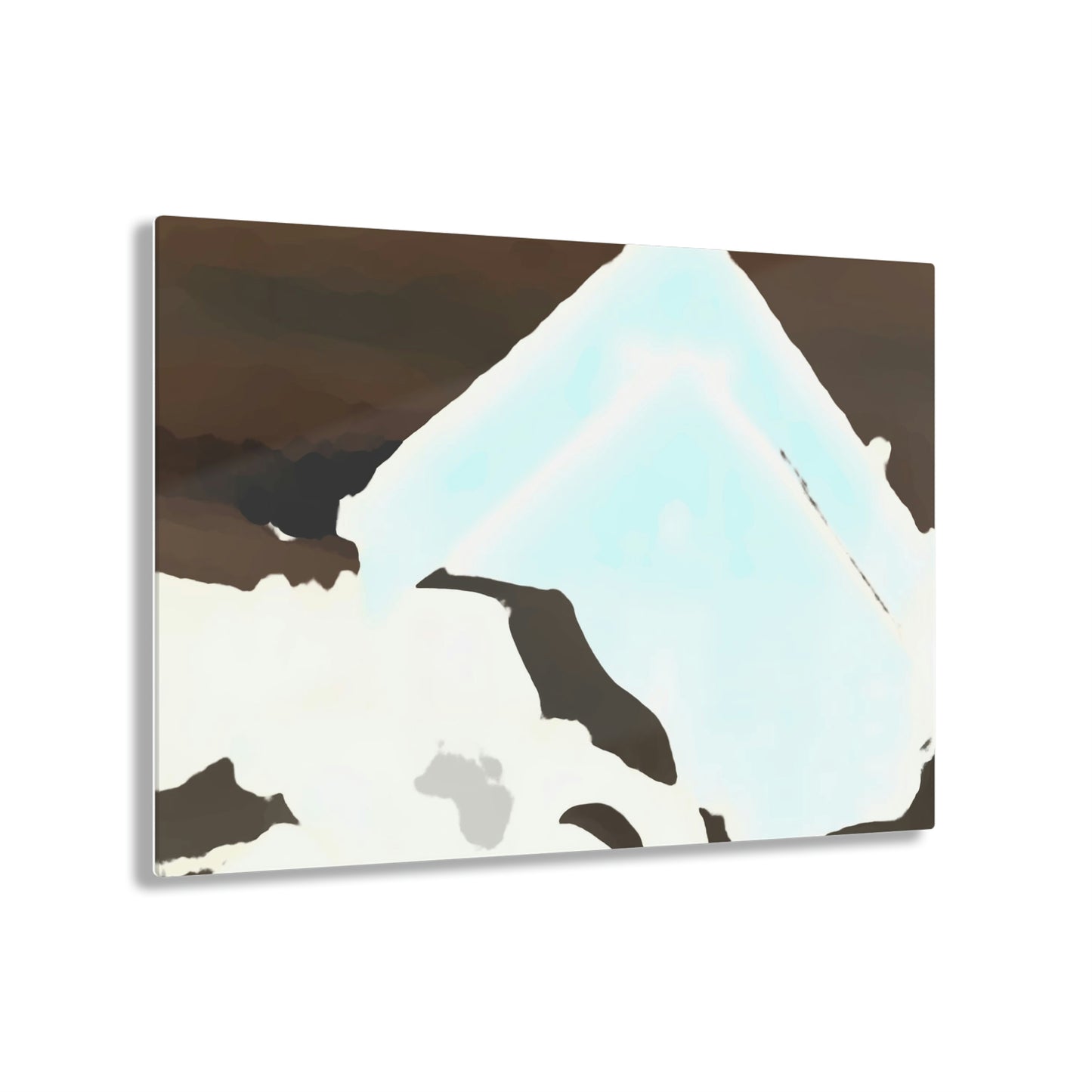 Acrylic Prints ...  After An Intense Snow Storm ... 'Digging Out' ... A Vehicle & Cabin "In The Mountains" ... March 2023 ... Original Works ...