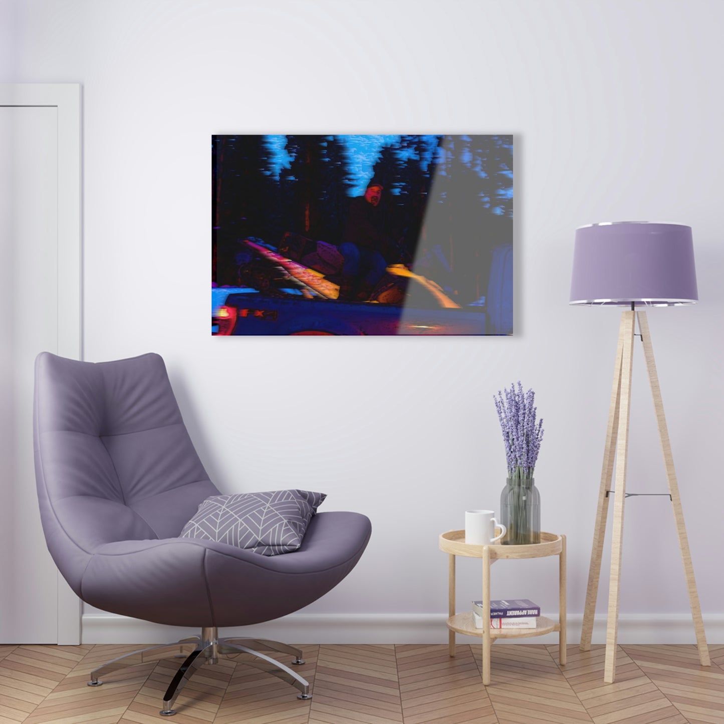 Acrylic Prints ... Two Modes Of Winter Transportation ... "Which One To Drive Next?" ... Choices-Choices-Choices ... Circa 4Jan23 ... Original Works ...