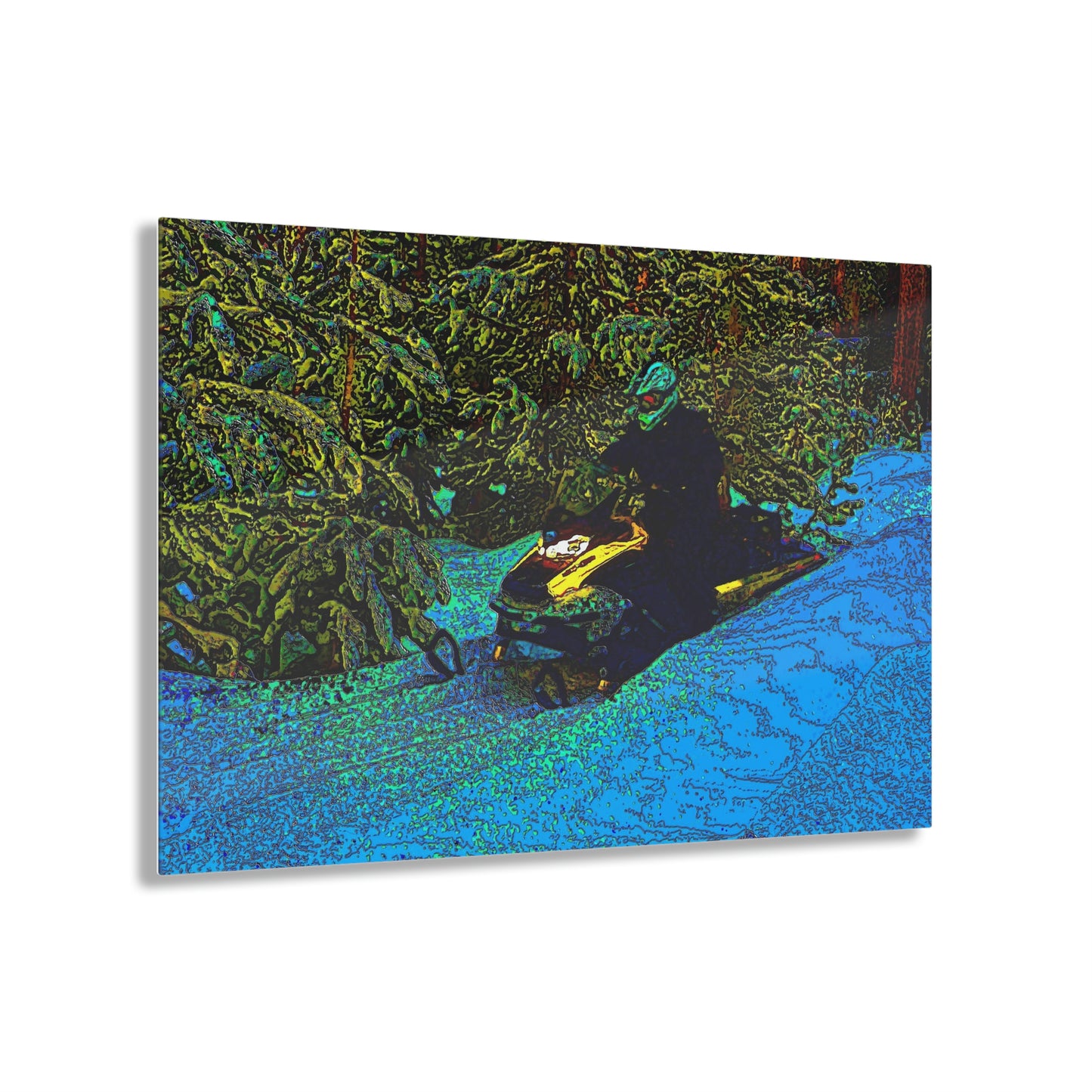 Acrylic Prints ... Yep ... "Another Day ... Riding Through The Wilderness ... " ... February 2023 ... Original Works ...