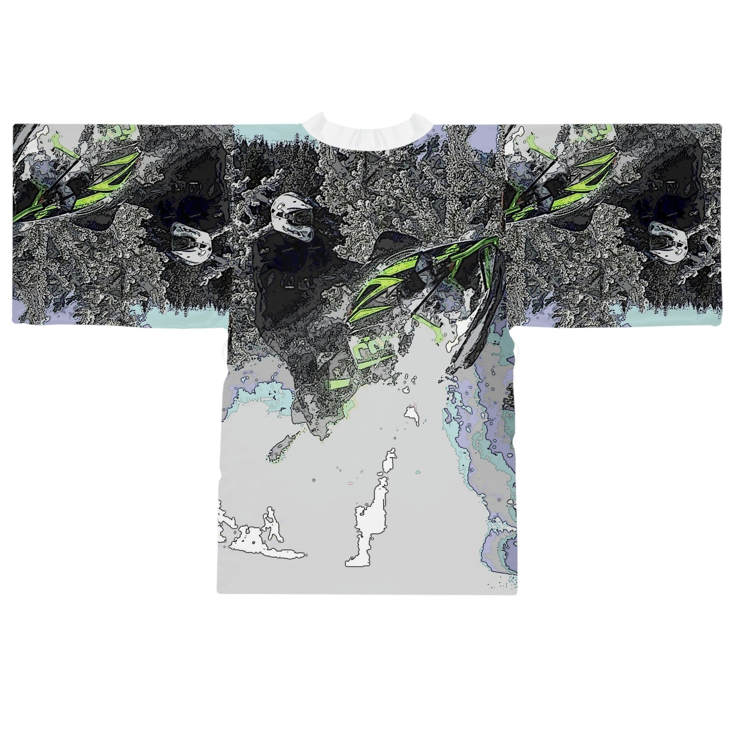 Long Sleeve Kimono Robe ... Come Fly With The Professionals ... CIP-Airways ... 'Getting-Er-Done' ... Original Works ... December 2022 ...