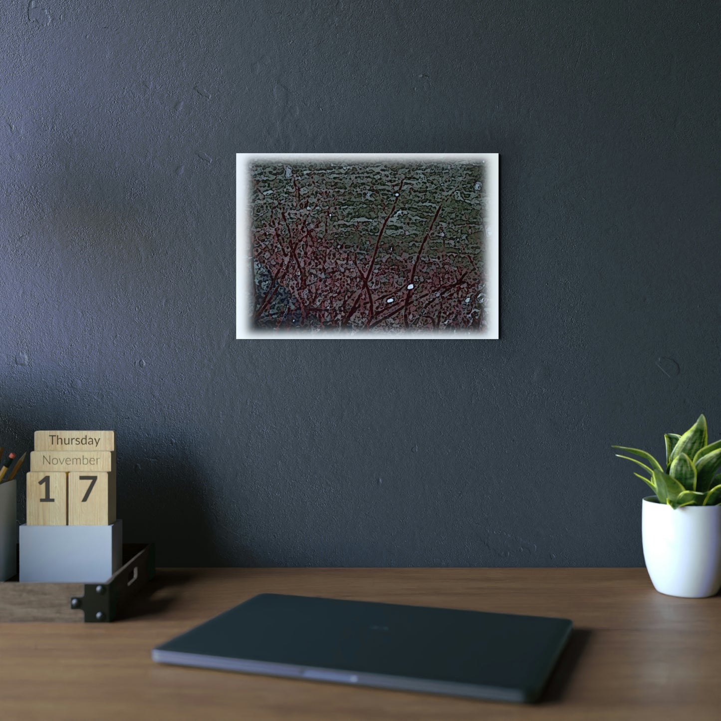 Aluminum Composite Panels ... Cornus Stolonifera: 'Red Osier Dogwood' ... "Down By The River" ... Noth Fork Clearwater River, Trappers Creek Area, Idaho ... May 2022 ... Original Works ...