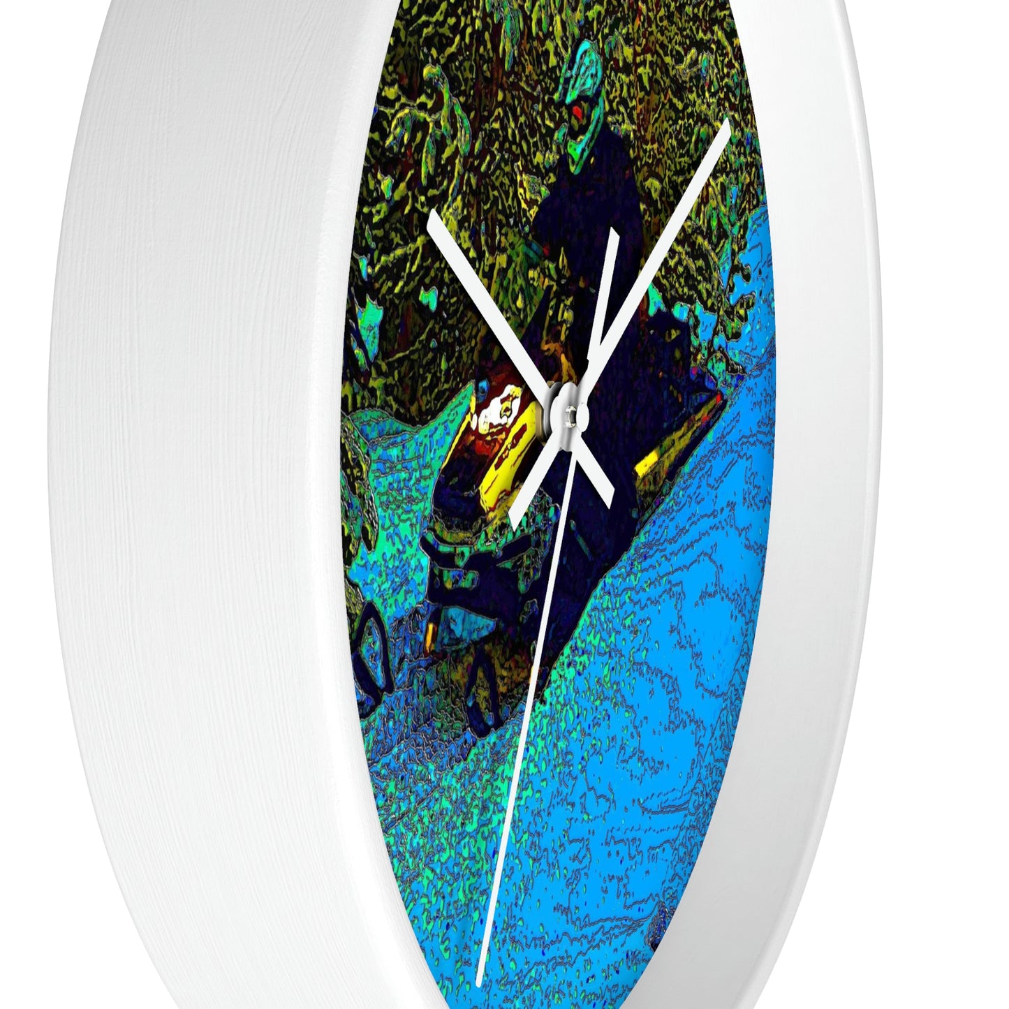 Wall clock ... Yep ... "Another Day ... Riding Through The Wilderness ... " ... February 2023 ... Original Works ...