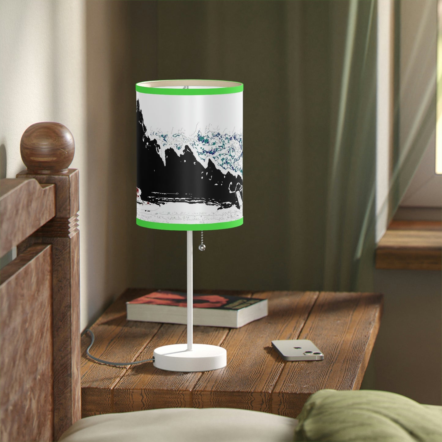Lamp on a Stand, US|CA plug ... Seattle Columbia Cup On Lake Washington ... "Dave Wilcox Heads For The Win" ... Associate Gift-Photo ... Original Works ...