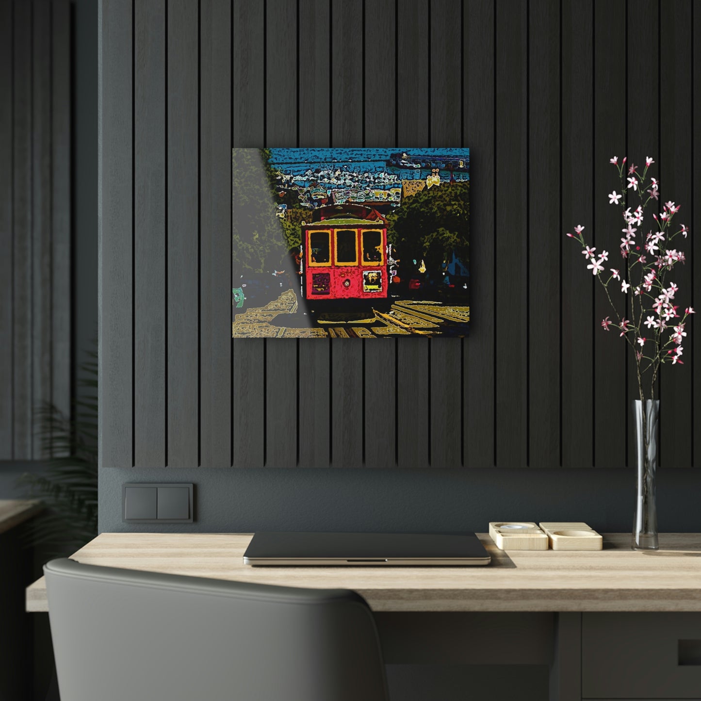 Acrylic Prints ... San Francisco ... 'A Rice-A-Roni-Treat' ... "A Cable Car Classic" ... Family Archives: 1973 ... Original Works ...
