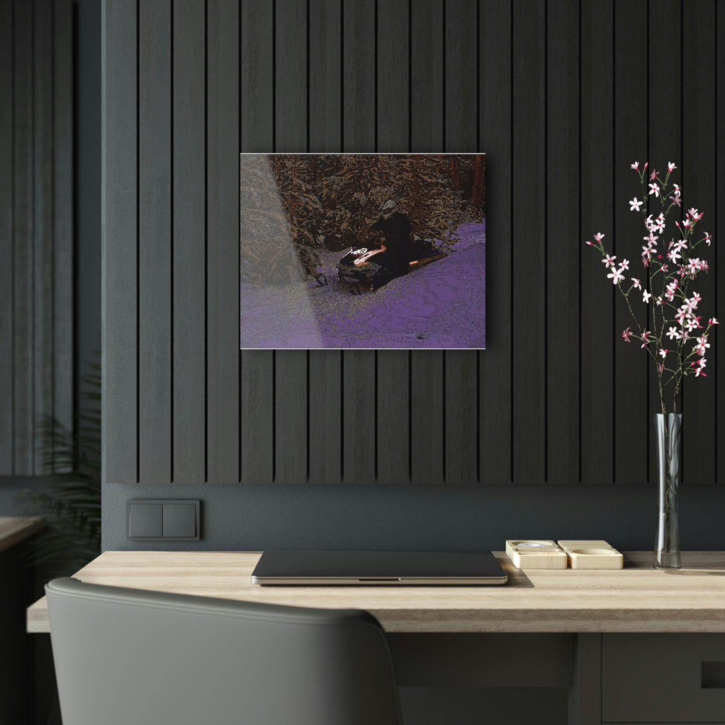 Acrylic Prints ... Yep ... "Another Day ... Riding Through The Wilderness ... " ... February 2023 ... Original Works ...