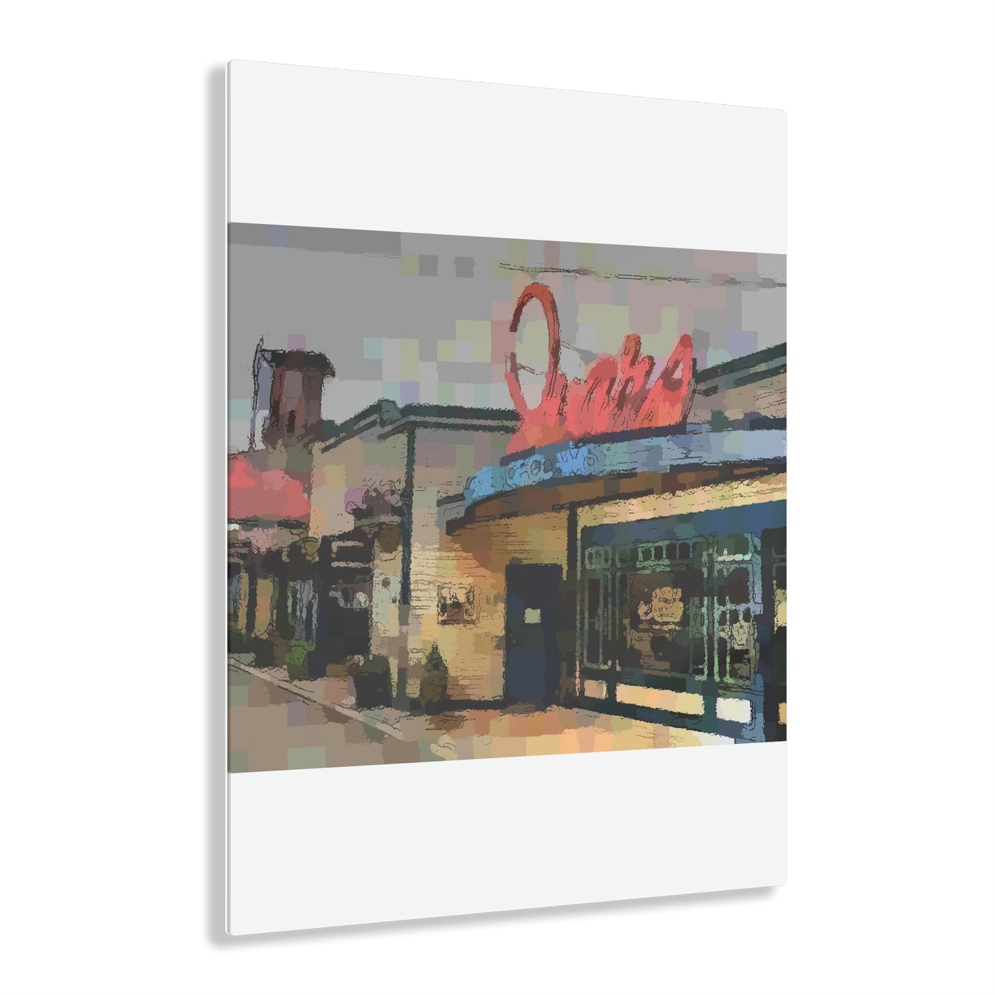 Acrylic Prints ... In-A-Hurry & Stressed? ... Remember: Keep "Clam" ... Clam_Happy ...  'Ivars: Seattle Waterfront' ... Personal Archives ... Original Works ...