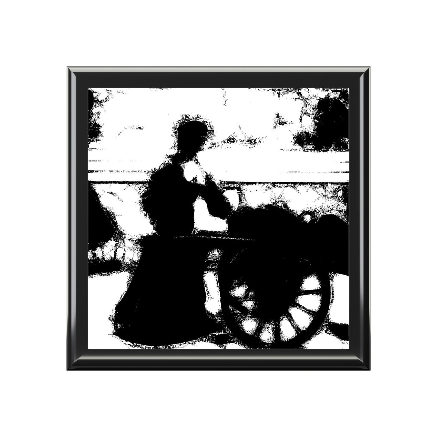 Jewelry Box ... Dublin's "Molly Malone Along Grafton Street" ... Cryin' Cockels & Muscles Alive-Alive-Oh ... Circa 2003 ... Original Works ...
