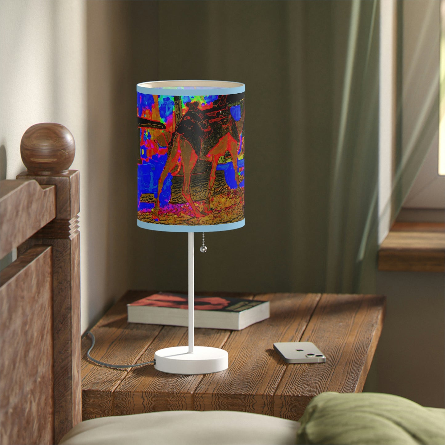 Lamp on a Stand, US|CA plug ... "Truckin'-Up-To-Buffalo ... 'Oops - Wrong Country' ... Truckin'-Up-To-New Delll -'E' ... " ... (Delhi, India) ... 5July2007. Original Works ...