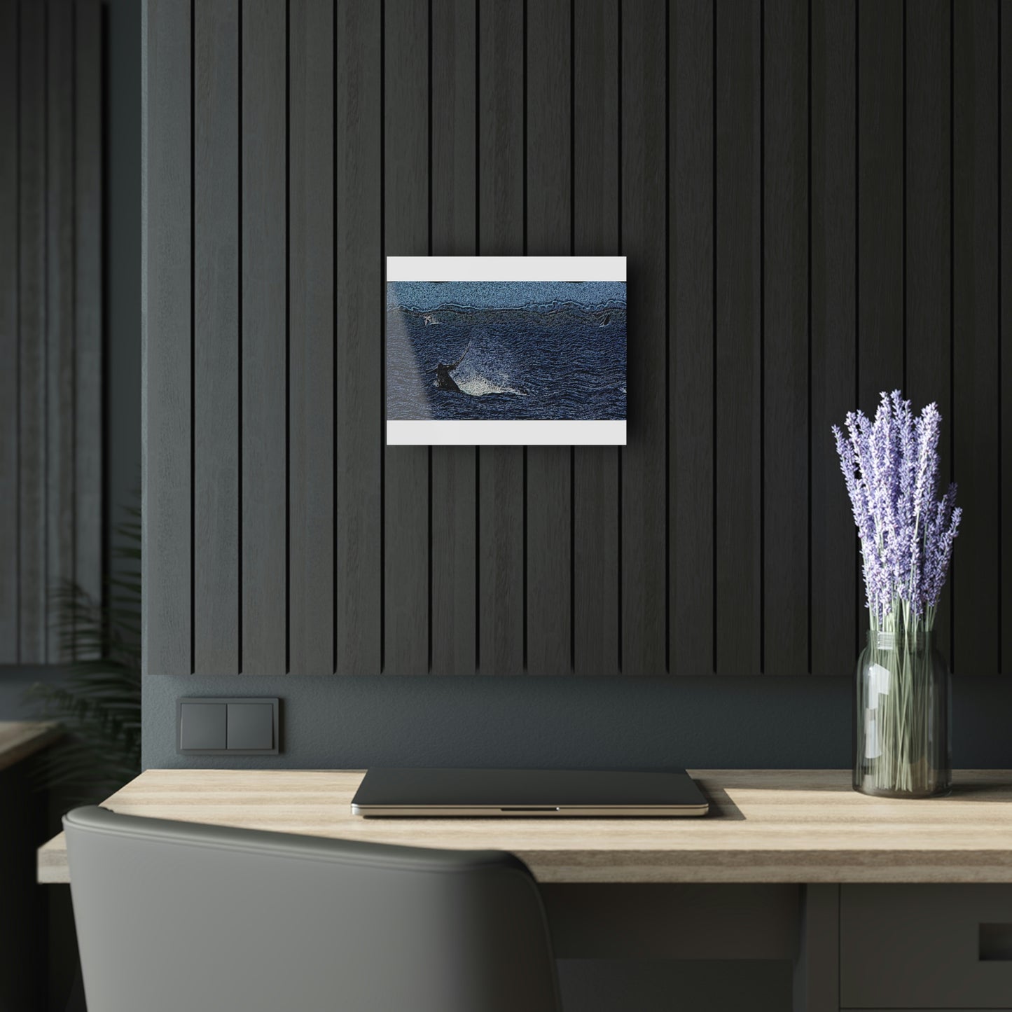Acrylic Prints (French Cleat Hanging) ... "A Trio Of Humpback Joy" ...  Maui, HI ... April Fools Day ... 1Apr23 ... Original Works - Family Archives ...