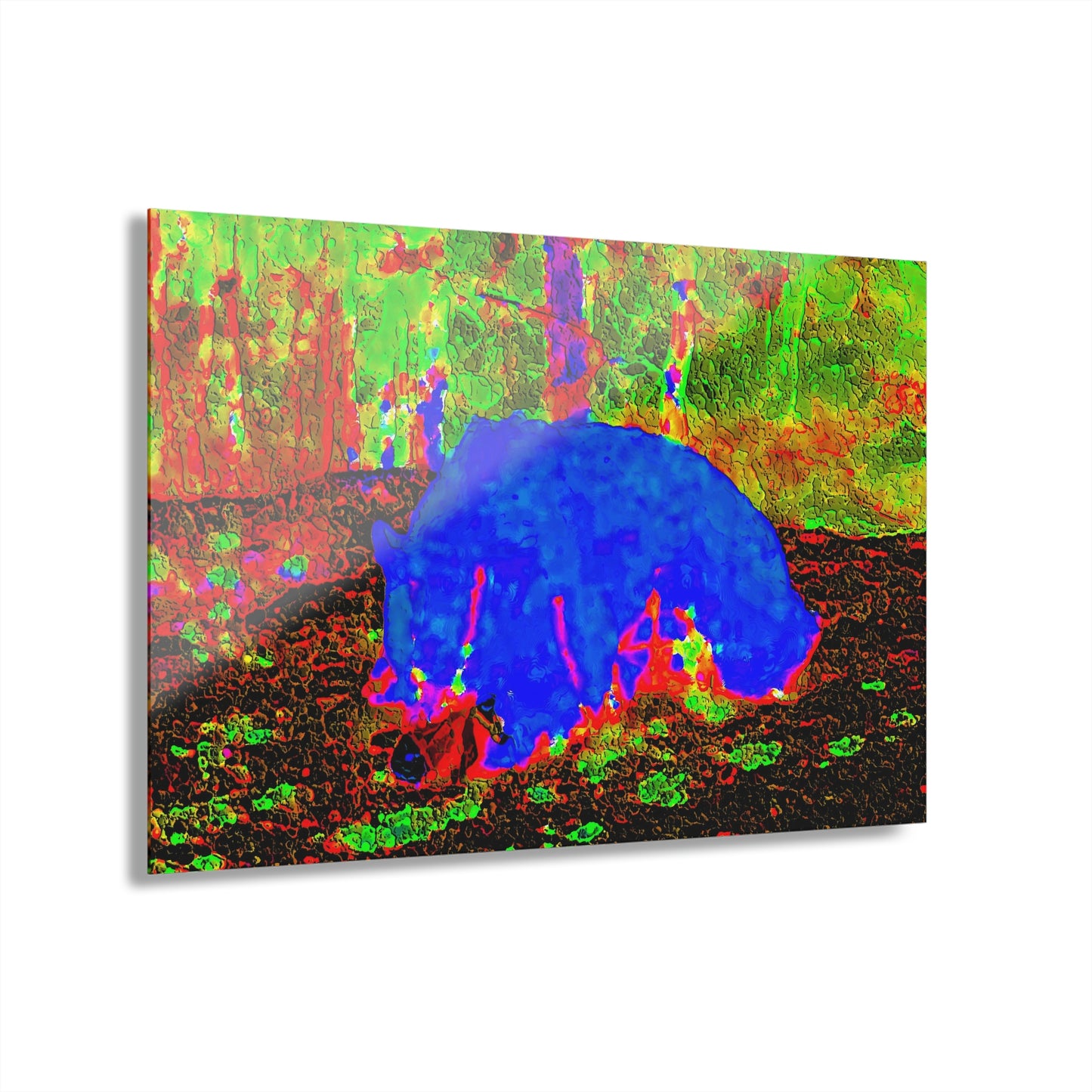 Acrylic Prints (French Cleat Hanging) ... RCY: "Rhett Creek Yogi ... '500 Lbs Of Autumn Season Hunger' ..."  ... September 2022 ... Central Idaho ... Original Works ...