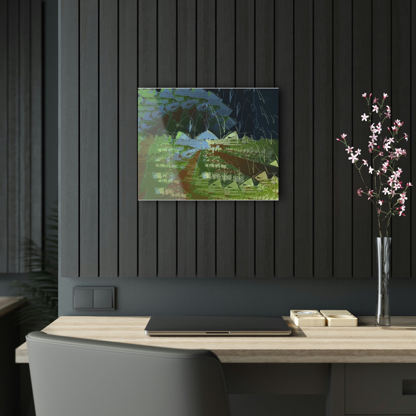 Acrylic Prints ... 'Bahai'i House-Of-Worship' ... "Lotus Temple: Delhi, India, 2008" ... Original Works ...
